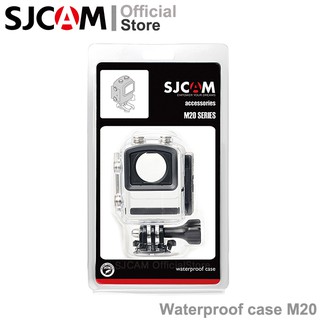 SJCAM M20 SERIES WATERPROOF HOUSING For Action Camera เคสกันน้ำ กล้องแอคชั่น กล้องติดหมวก กล้องถ่ายวีดีโอ เอสเจแคม