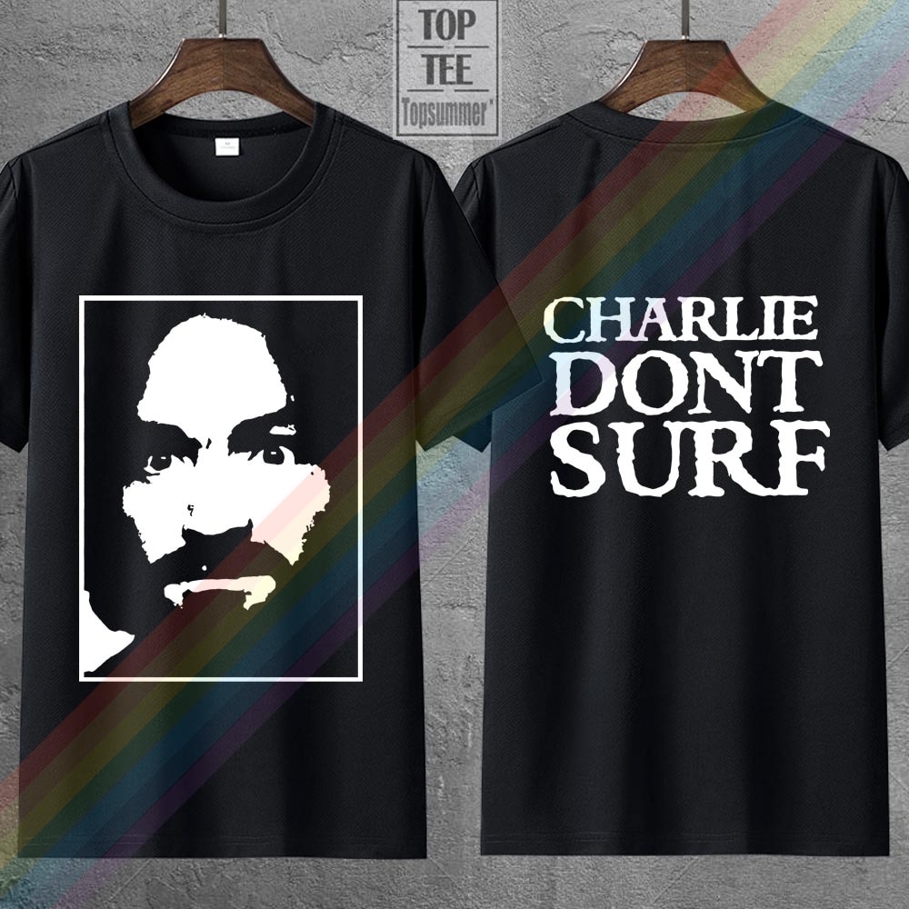 เสื้อยืด Charles Manson Butthole Surfers Vintage ใหม่