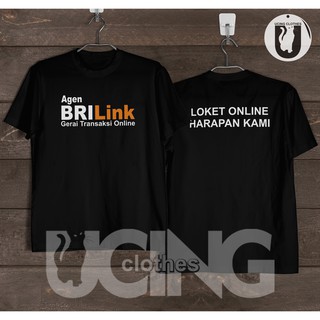 เสื้อยืด พิมพ์ลาย Brilink Agent Online Loket Our Wishing Company สําหรับผู้ชาย