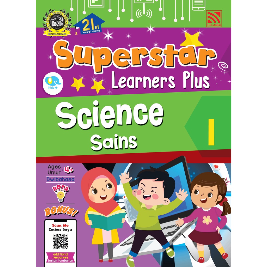 Pelangi Preschool Workbook Superstar Learners Plus Science Series 2022