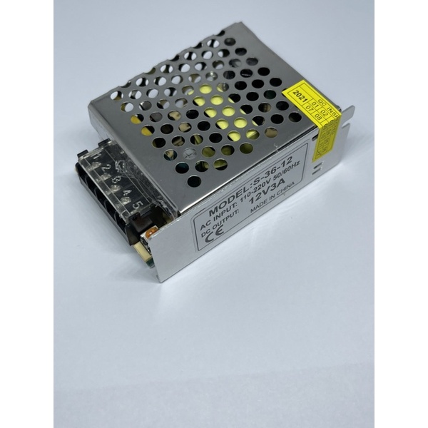 S-36-12 SWitching POWER SUPPLY 12VDC 3A