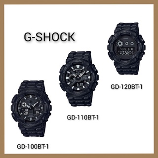 ❌พร้อมส่ง❌G-shock👉ของแท้ รุ่น Ga-120BT,Ga-100BT ทรงหนังดำ