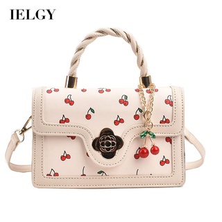 IELGY womens fashion handbag printed messenger all match shoulder bag
