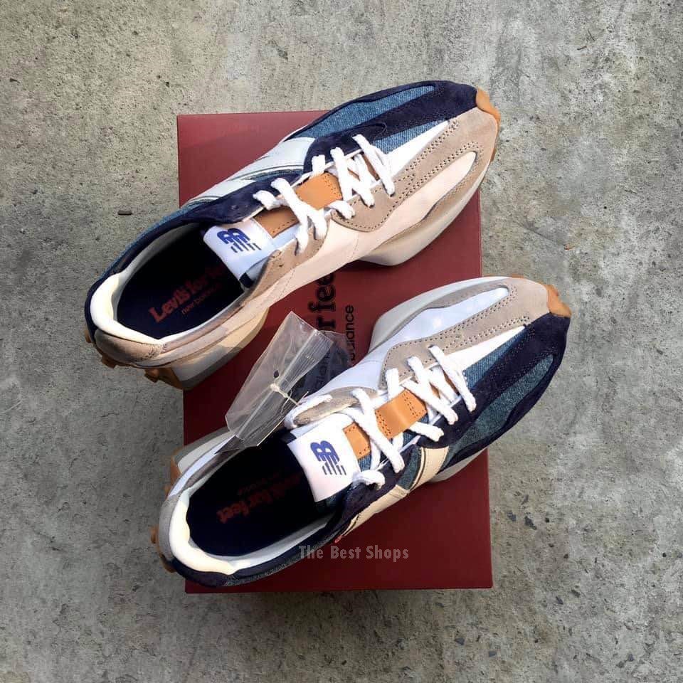[พร้อมส่ง] New balance X Levi’s รองเท้าผ้าใบ NB ของแท้ !!!
