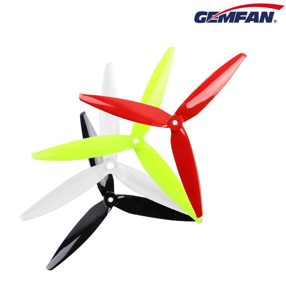 [ใบพัดโดรน 7นิ้ว] Gemfan Flash Durable 7040 3 Blade Propellers สุ่มสี