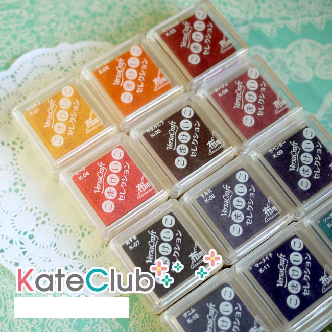 🔥SALE ล้างสต๊อก🔥 หมึก VersaCraft ตลับเล็ก - หมึกปั๊มลงผ้า ไม้ กระดาษ (ราคาต่อ 1 ตลับ)