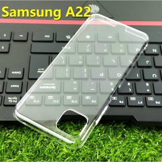 เคสโทรศัพท์มือถือ PC แข็ง แบบใส กันกระแทก สําหรับ Samsung Galaxy A22 A82