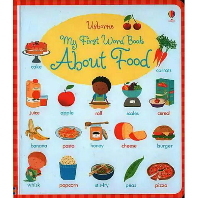 Usborne My First Word Book About Food