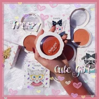 🌺 Freszy 🌺 cute girl fashion Blusher  🦊🐶
เนื้อบางเบา ไม่หนา ให้คุณรูปหน้าสวยชัดมีมิติ