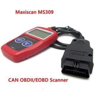 Beyisi เครื่องสแกนเนอร์อ่านโค้ดรถยนต์ MS309 OBD2 MS 309 OBD2 ELM327