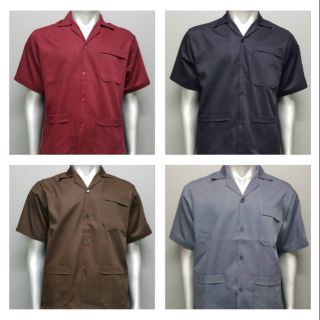 เสื้อช็อป เสื้อช่าง ผ้าซุปเปอร์คอม พร้อมส่ง