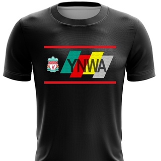 เสื้อยืด ลาย Liverpool FC แบบแห้งเร็ว XS - 7XL (YNWA 18)