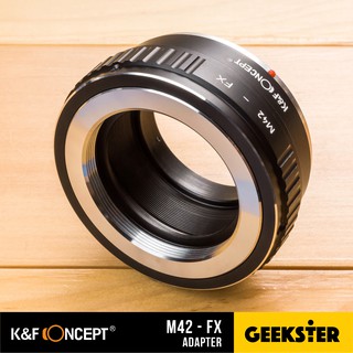 เมาท์แปลง K&amp;F M42-FX ( M42 - Fuji FX / M42-FUJI / NEX Lens Adapter / KF )