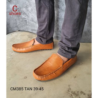 CM385มี3สีรองเท้าหนังลำลองแบบสวม