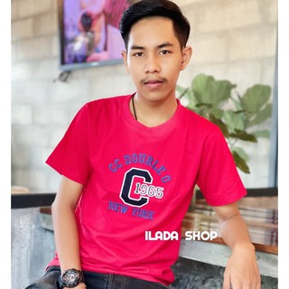 เสื้อยืดแขนสั้นงานปัก CC-OO NO.25 (S M L XL)