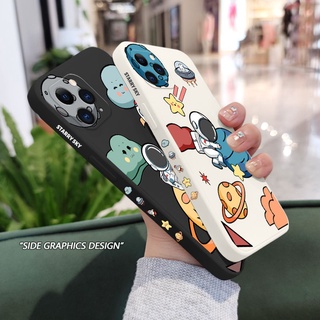 เคสโทรศัพท์มือถือ ลายนักบินอวกาศ สวมใส่สบาย สําหรับ IPhone 11 Pro Max X XS XR Max