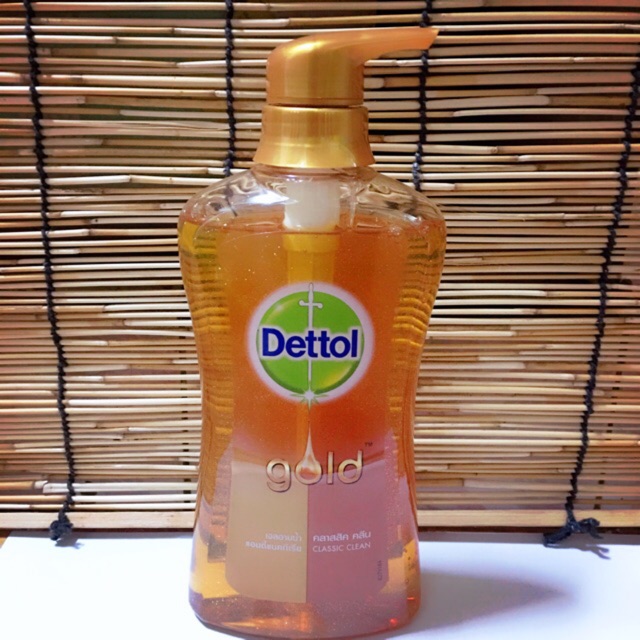 Dettol Gold classic clean เจลอาบน้ำ แอนตี้แบคทีเรีย 500ml