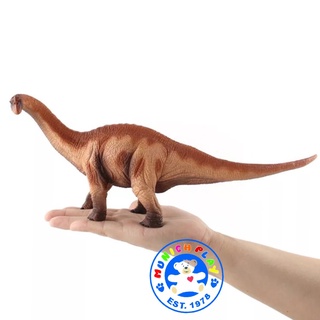 Munich Play - ไดโนเสาร์ Brontosaurus ส้ม ขนาด 33.00 CM (จากหาดใหญ่)