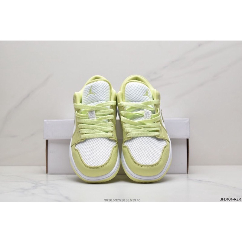 nike aj1 low green