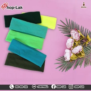 Headband ผ้าคาดผม ซับเหงื่อ ไหมพรม สวมใส่สบาย F5Aa35-0100 *พร้อมส่ง!!