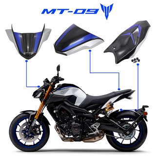 FOR YAMAHA MT09 MT-09 MT 09 SP 2018-2020 Motorcycle Accessories Fender Rear Hugger/Windshield Deflector/Rear Seat Cover