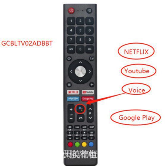 ใหม่ gcbltv02adbbt บลูทูธรีโมทคอนโทรลสําหรับ CHiQ TV 43m8t l32h7 l42g6f u50h7k 32m8t CHiQ [43m8t] 43