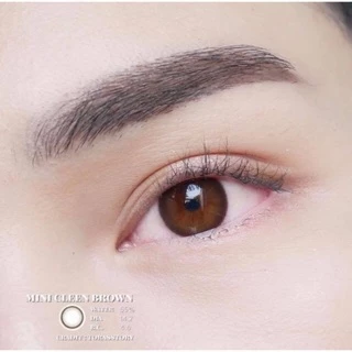 🔥คอนแทคเลนส์ ✨ขนาดมินิ ✨Brown / Black✨Mini cleen (kittykawaii)