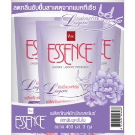 (แพ็ค 3) Essence Lingerie Laundry Detergent เอสเซ้นซ์ ผลิตภัณฑ์ซักผ้า สำหรับซักชุดชั้นใน 400 มล.