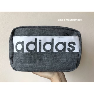 ADIDAS LINEAR PERFORMANCE WAIST BAG (Grey/ Dark Grey)