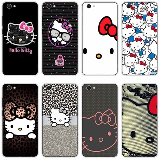 Vivo z1x y67 v5 v5s y66 y51 y20 2021 Case TPU Soft Silicon Protecitve Shell Phone casing Cover Cute hello kitty