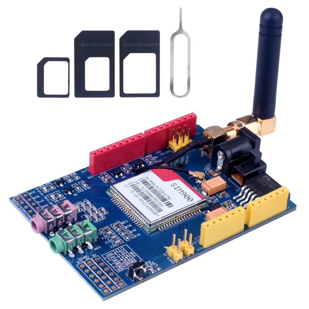 SIM900 โมดูล \ 4 ความถี่โมดูล \ คณะกรรมการพัฒนาการ \ GSM \ GPRS \ module \ การส่งข้อมูลแบบไร้สายสุด TC35i