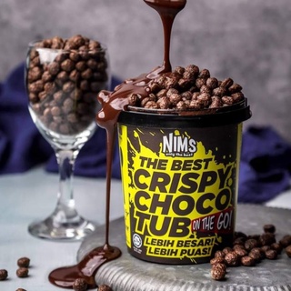 Crispy Choco Tub | NIMs 📌คริสปี้ช็อกโก เต็มด้วยรสช็อกโกแลต😋มันอร่อยมาก😋Exp2023 +