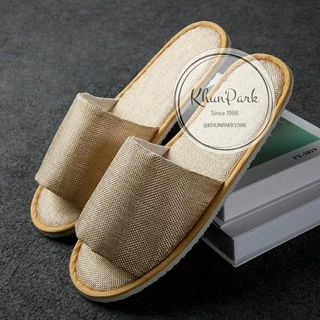 รองเท้าใส่เดินในบ้าน ในโรงแรม 🏠สำหรับใช้แล้วทิ้ง👞แบบเปิดเท้า/หุ้มเท้า kp99
