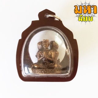 พระขุนแผน นางล้อม เลี่ยมกรอบอย่างดี ไม่ทราบที่มาแน่ชัด