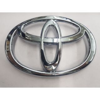 Logo toyota โปร่ง กาว ขนาด 18,19 cm