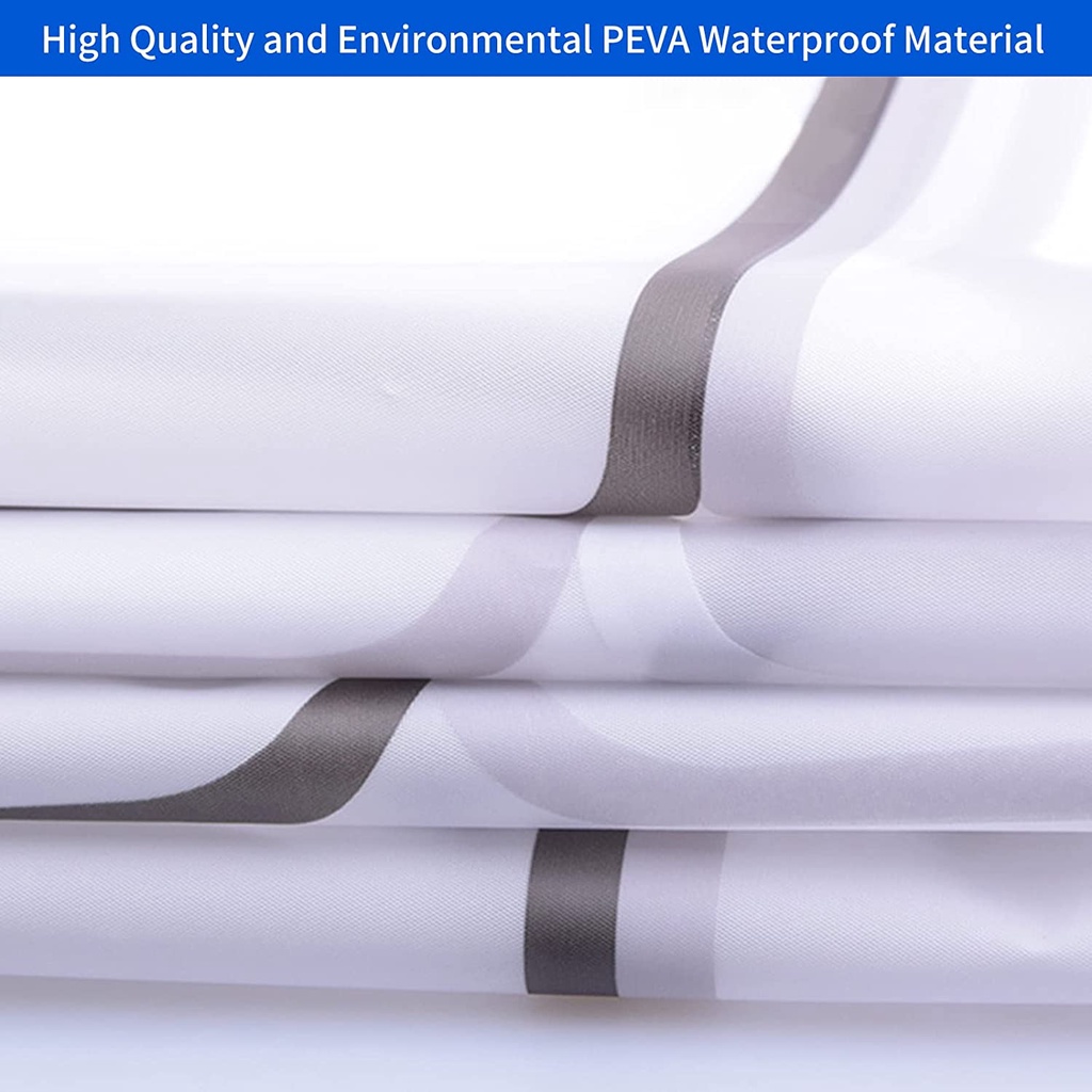 แนะนำ ผ้าม่าน ผ้าม่านกั้นน้ำ ขนาด180*200 Cm ม่านพลาสติก Peva ม่านห้องน้ำ มี 7 ลาย ราคาพิเศษ มีเก็บเงินปลายทาง