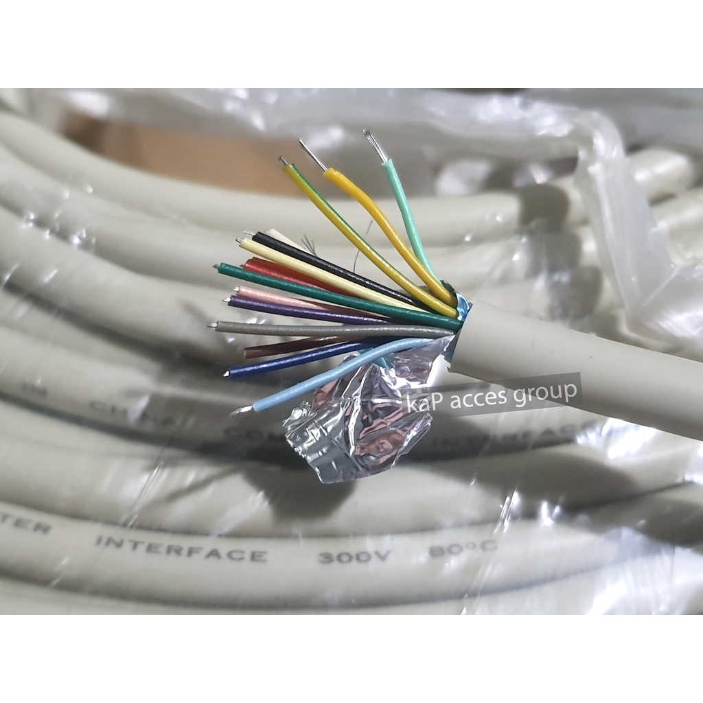 D-SUB DB15pin Multicore cable connector สายสัญญาณ CNC DATA มัลติคอร์ ดีซับ DB15 15พิน ตัดแบ่งขาย / เมตร