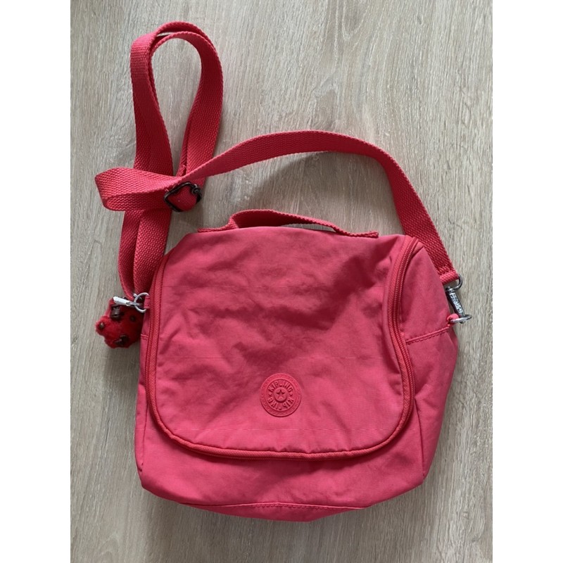 กระเป๋า kipling สีชมพูบานเย็นสุดคิ้วท์ ของแท้ค่า