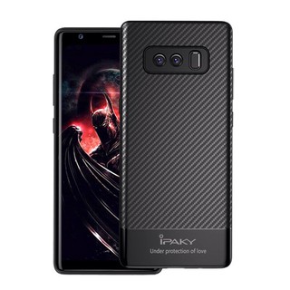 iPaky Carbon Fiber Case for Samsung Galaxy Note 8 เคส ไอปากี้ รุ่นคาร์บอน ไฟเบอร์ สำหรับ ซัมซุง กาแล็กซี่ โน๊ตแปด