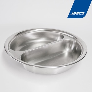 Jasco ถาดหลุม สำหรับใส่โถอุ่นแบบกลม CFM-10 Round Chafer Divided Foodpan #RFP-10