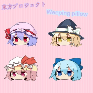 หมอนตุ๊กตานุ่ม รูปการ์ตูนอนิเมะ TouHou Cirno Marisa Flandre Remilia เหมาะกับของขวัญ สําหรับตกแต่งบ้าน โซฟา