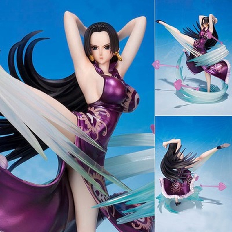 Animation Art Characters One Piece Female Emperor Boa Hancock Pvc Figure Collection Toys Gift New No Box Collectibles