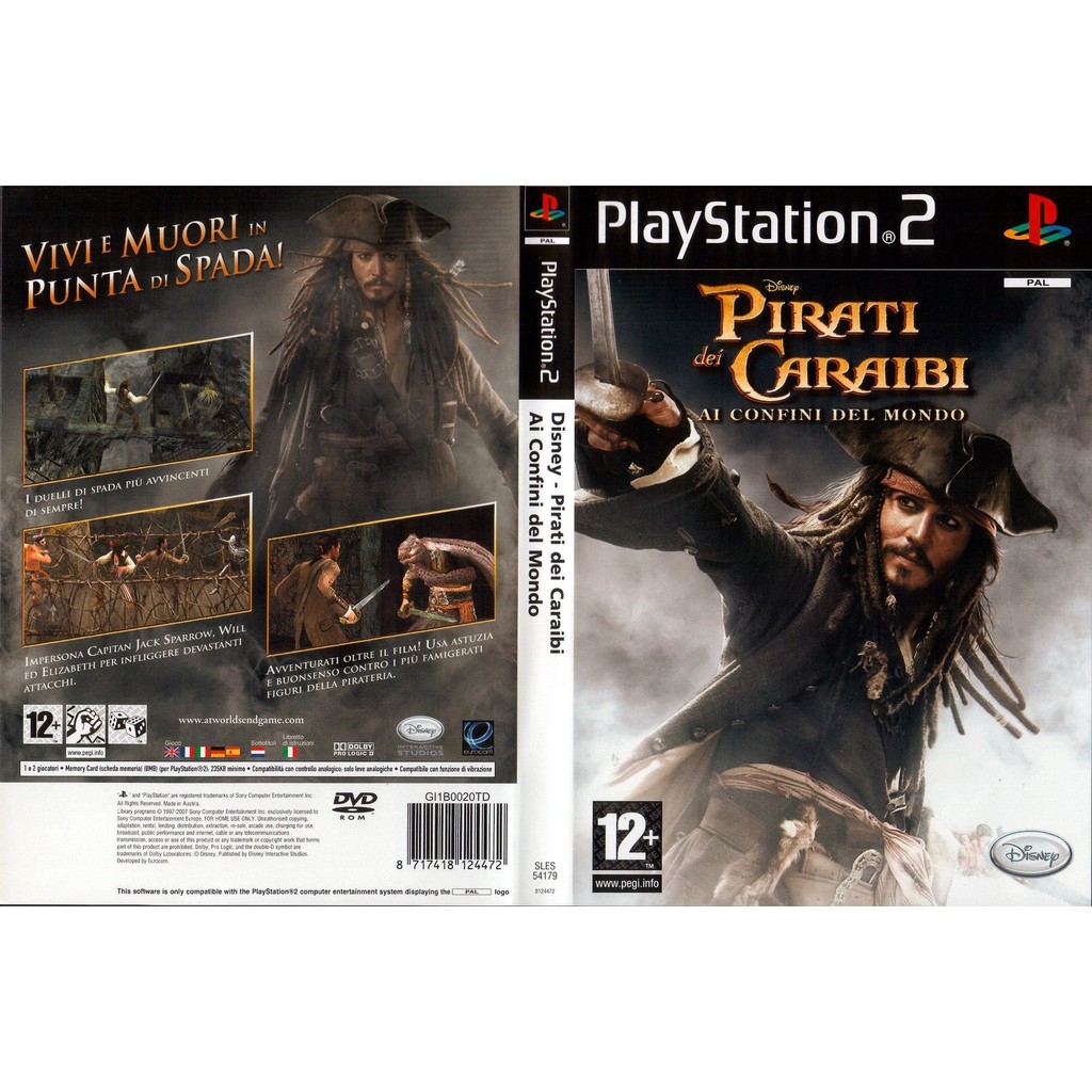 เกมส์ Disney Pirates of the Caribbean At Worlds End (PS2) สำหรับเครื่องที่แปลงระบบแล้วเท่านั้น