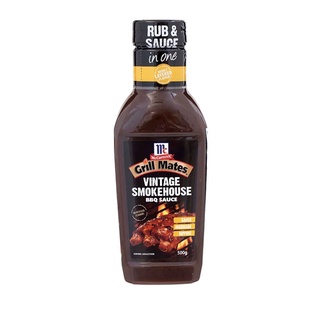 Mccormick Vintage Smokehouse BBQ Sauce 500g แมคคอร์มิค วินเทจ สโมคฮาส์ บาร์บีคิว ซอส