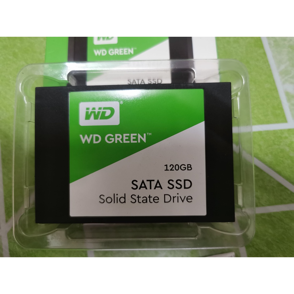 ssd wd green 120gb มือสอง พร้อมกล่อง