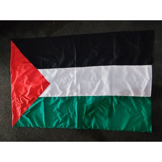 Bendera Palestin (ธงปาเลสไตน์) 48 × 31 นิ้ว ( 4 × 2.6 Kaki )