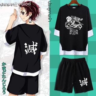 🔥ถูกและดี ชุดคอสเพลย์ Anime เสื้อดาบพิฆาตอสูร ชุดชิโนบุDemon Slayer Blade Team Tanji Lang Inosuke Anime Peripheral Sho