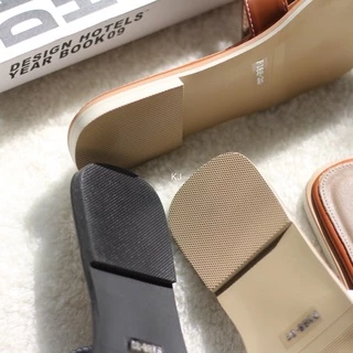 พร้อมส่ง 📌 พื้น KJ อ่าน+ดูภาพสินค้าขายก่อนนะคะ F188 พื้น KJ (36-42) พื้นไม้คิว รองเท้าแตะผู้หญิง แตะH หนังPU แตะ