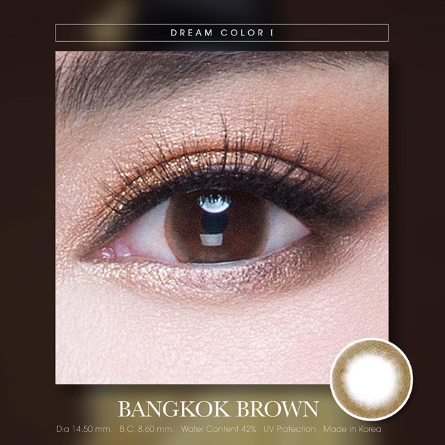 🌸Bigeyes Bangkok Brown🌸สายตา-5.00(Dream color1)
