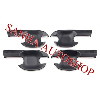 ถ้วยรองมือเปิดสีดำด้าน Mazda BT-50 ปี 2021,2022,2023,2024,2025,2026,2027,2028 รุ่น 4 ประตู งาน R
